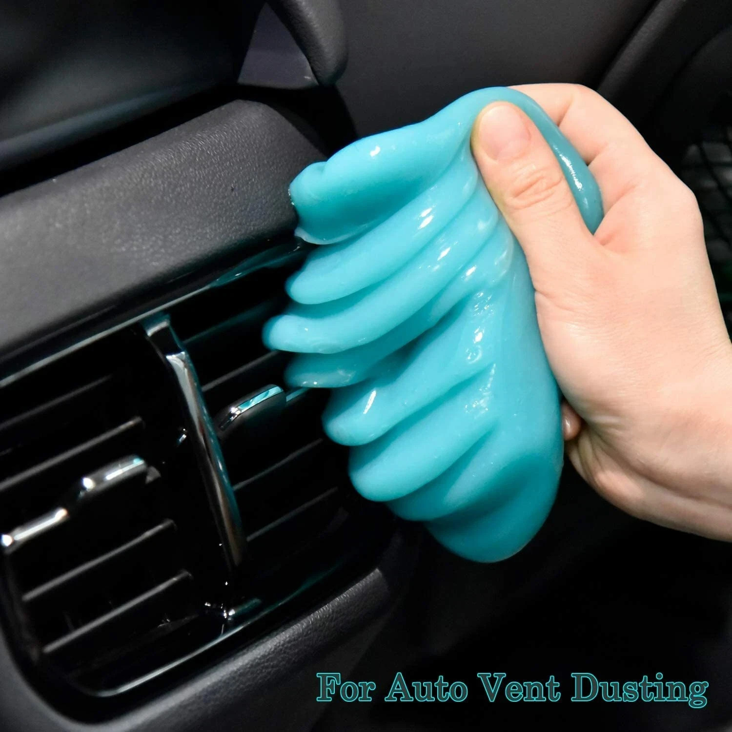 2PC Cleaning Gel Universal Dust Cleaner PC Keyboard Car Auto Dusting Blue Yellow