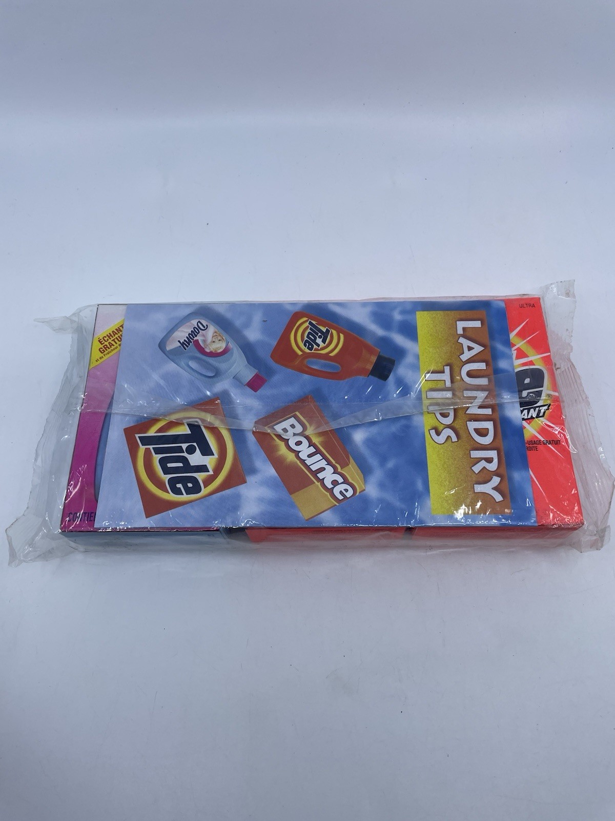 1995 TIDE w/ Bleach Laundry Detergent + DOWNY ULTRA Fabric Softener SAMPLE PACK!