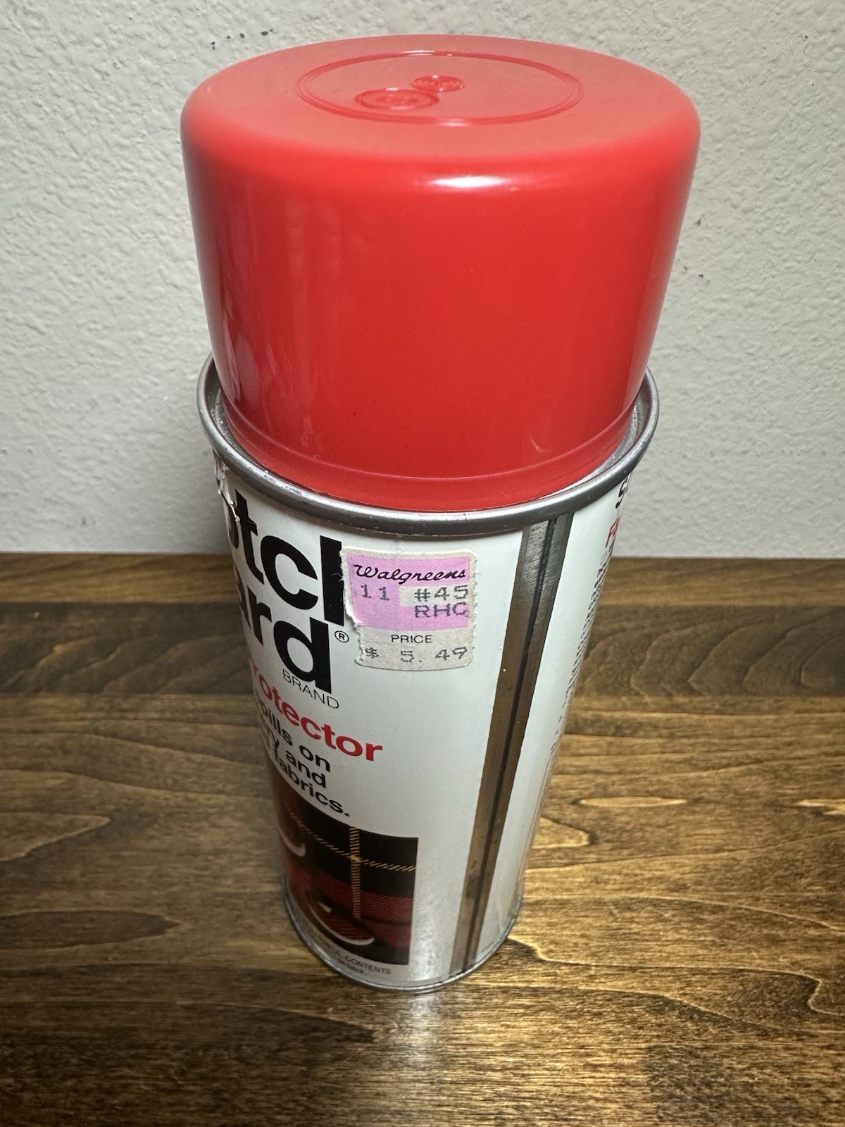 New Scotch Gard Fabric Protector Repels Spills Upholstery & Fabrics 14 oz 1980’s