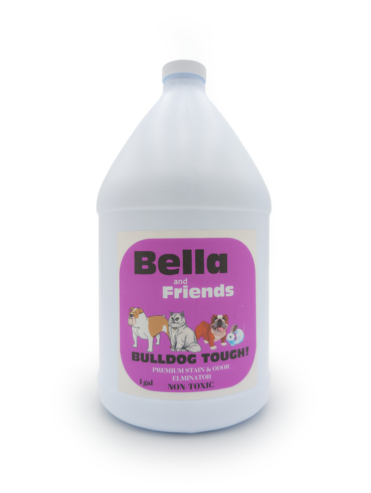 Bella and Friends Premium Stain Remover & Odor Eliminator, 1 Gallon