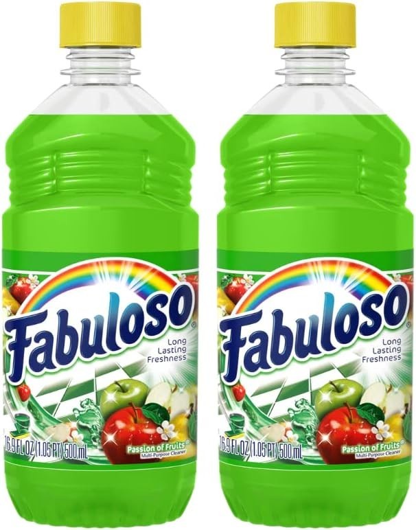 Versatile Passion of Fruits Multi-Purpose Cleaner – 16.9 Fl Oz x 2, Eco-Friendly