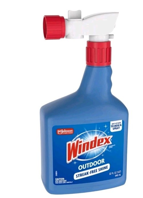 Windex Outdoor Glass and Patio Concentrated Cleaner – 32oz
