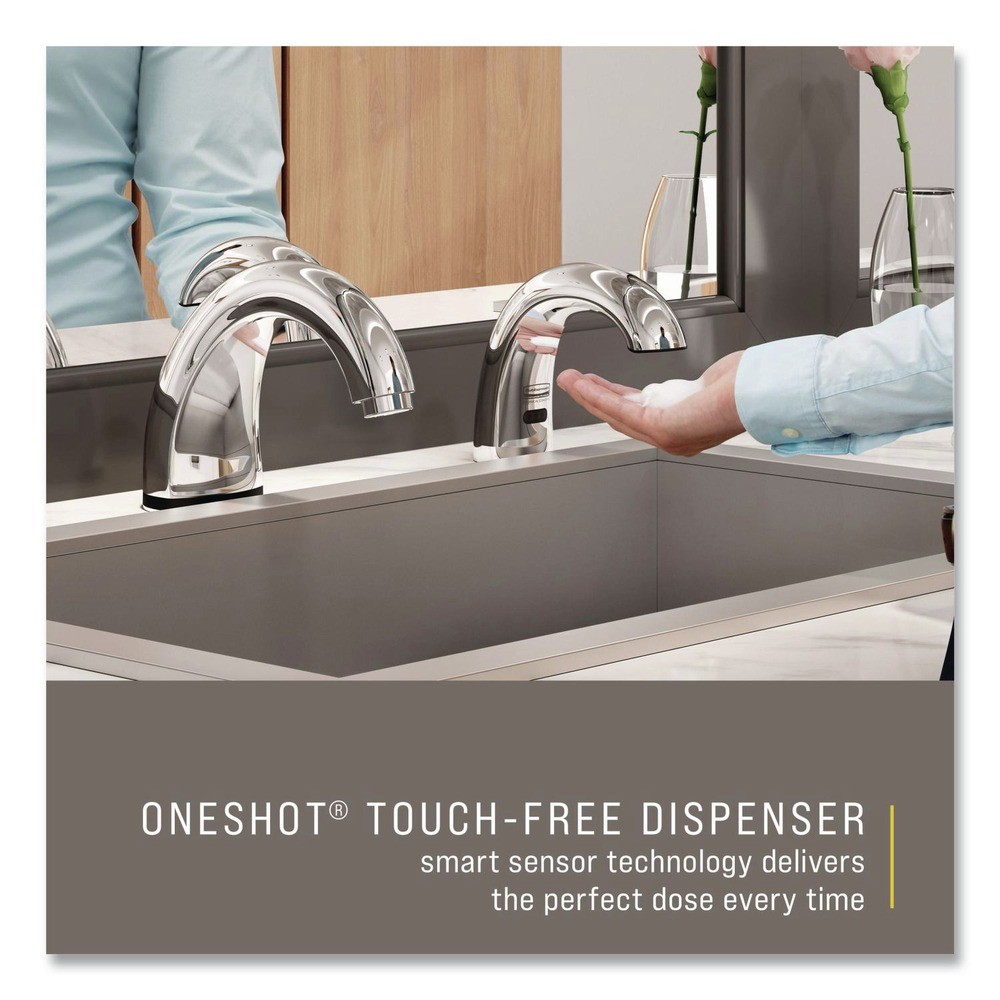 Rubbermaid Commercial 1938171CT 11″x 14″x3.5″ Soap Dispenser – Chrome (4/CT) New