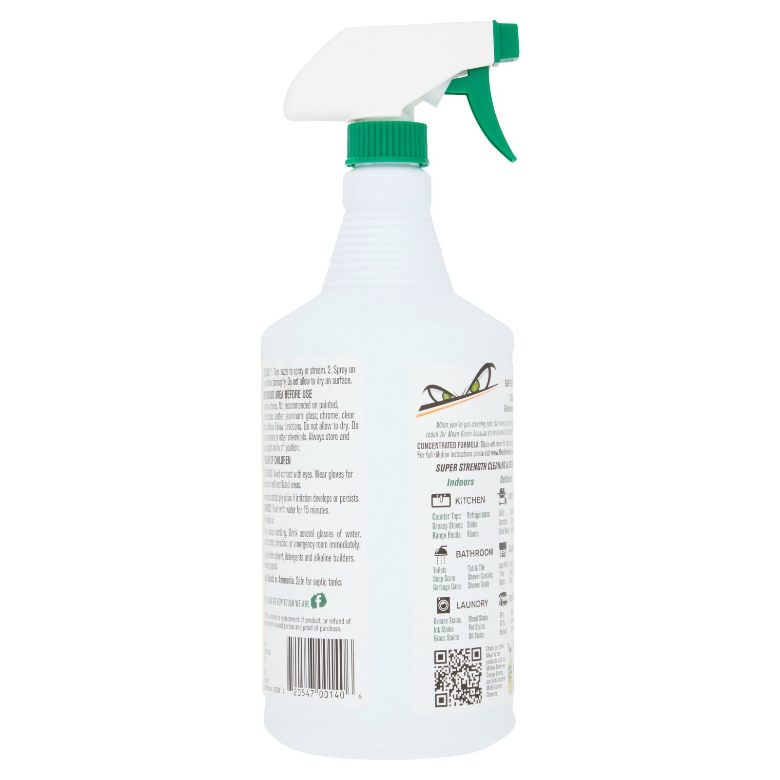 2 Pack: MEAN GREEN Super Strength Multi-Surface Cleaner & Degreaser – 40 Oz.