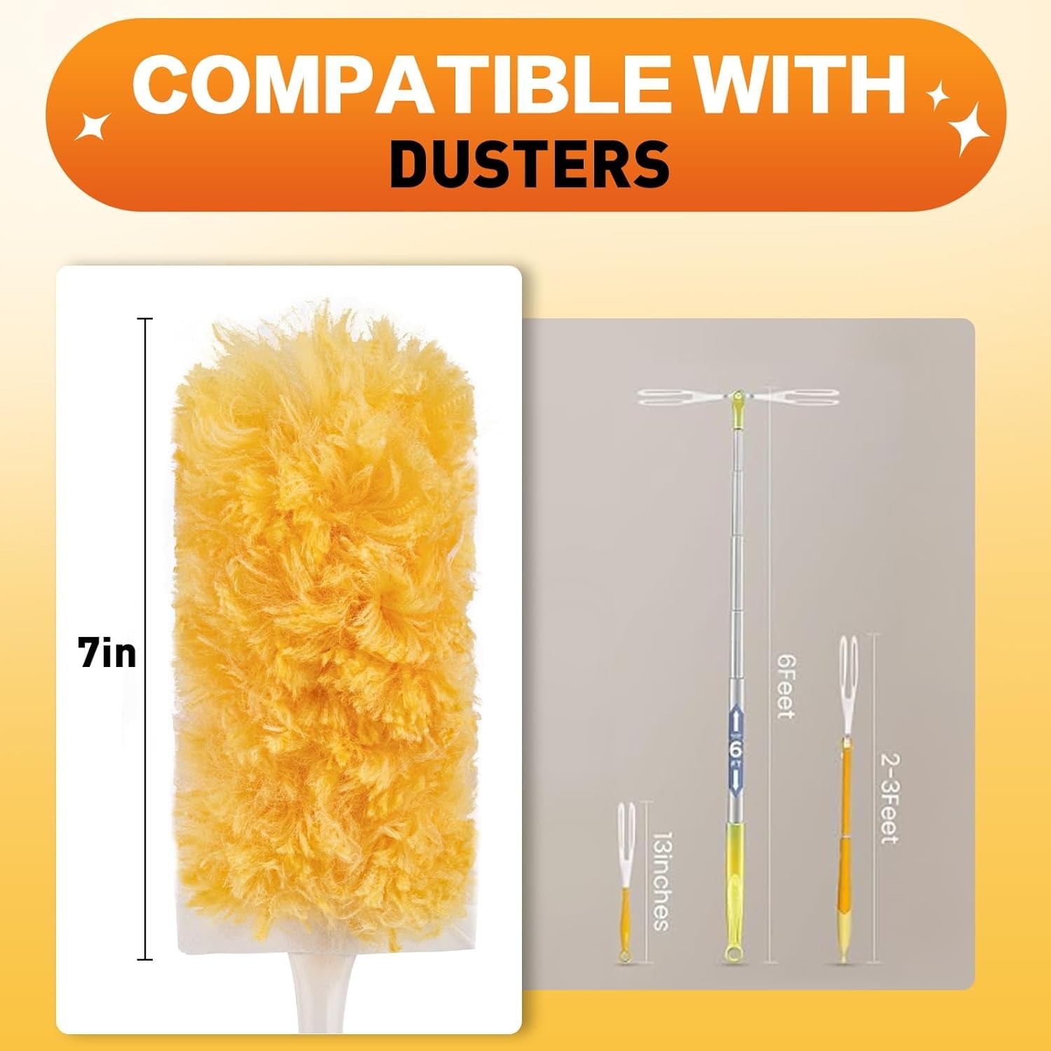 Easy 25 Count Disposable Duster Refills – Fragrance-Free & Impactful Cleaning