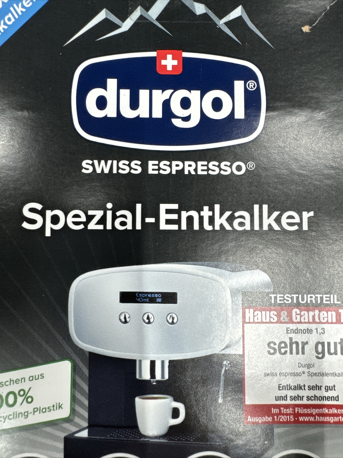 Durgol Entkalker 2x125ml Ded18 ACC NEW