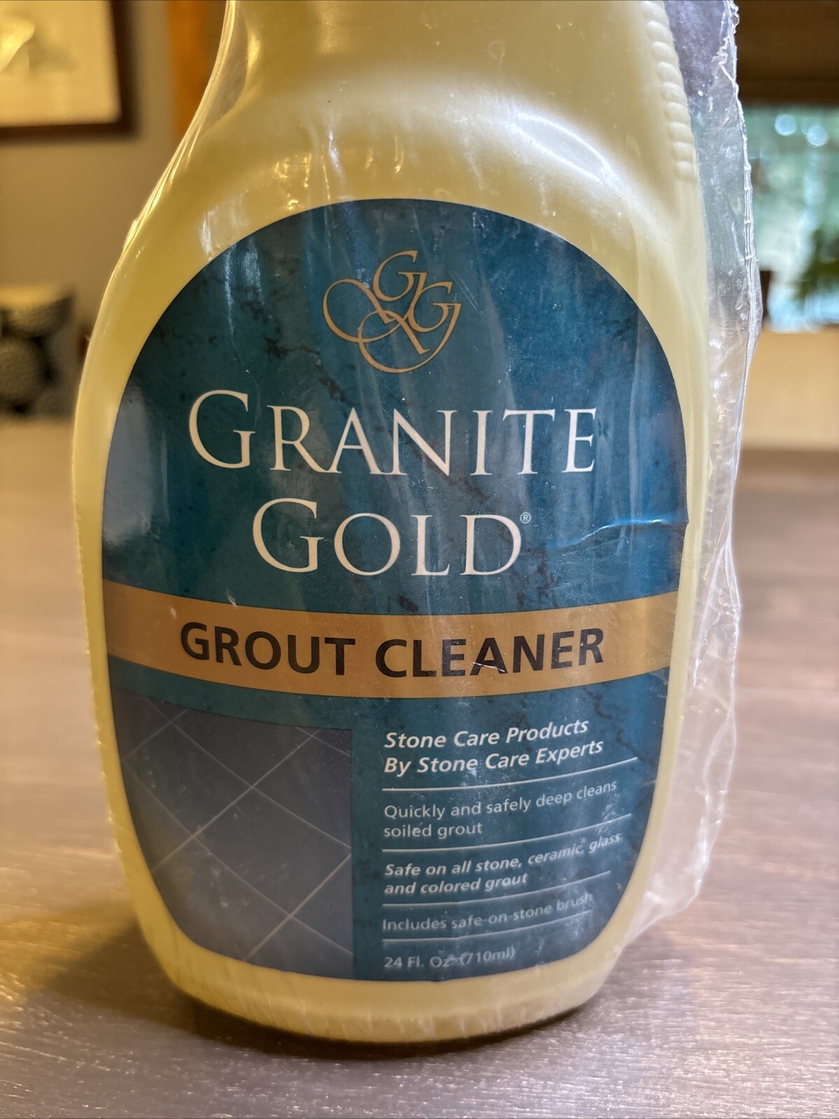 Deep Clean Your Grout with 24 Oz. Grout Cleaner ~ No Brush