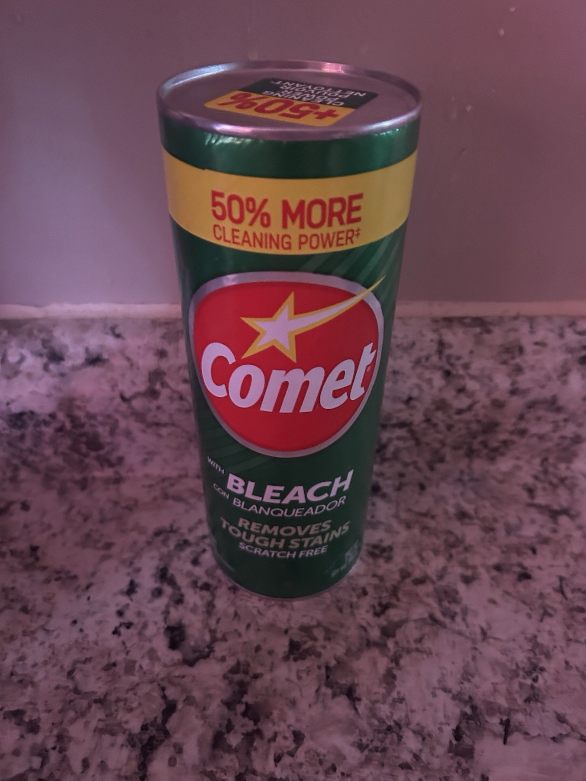 Comet With Bleach Cleanser Powder 21oz more Cleaning Powder Pack of 6