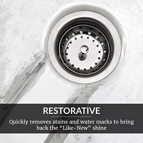 HOPE’S Perfect Sink Cleaner and Polish 8.5 Fl Oz – Restores Shine & Removes Stai