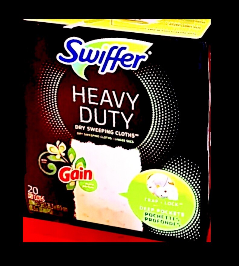 20ct Swiffer Heavy Duty Pet & More 3D Dry Sweeping Pads/cloths Thick W GAIN