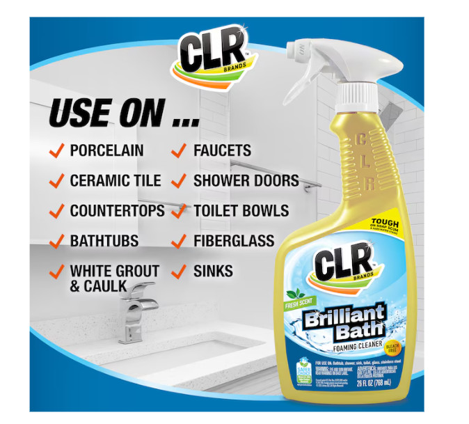 CLR 26 Ounce(s) Fresh Foam Multipurpose Bathroom Cleaner