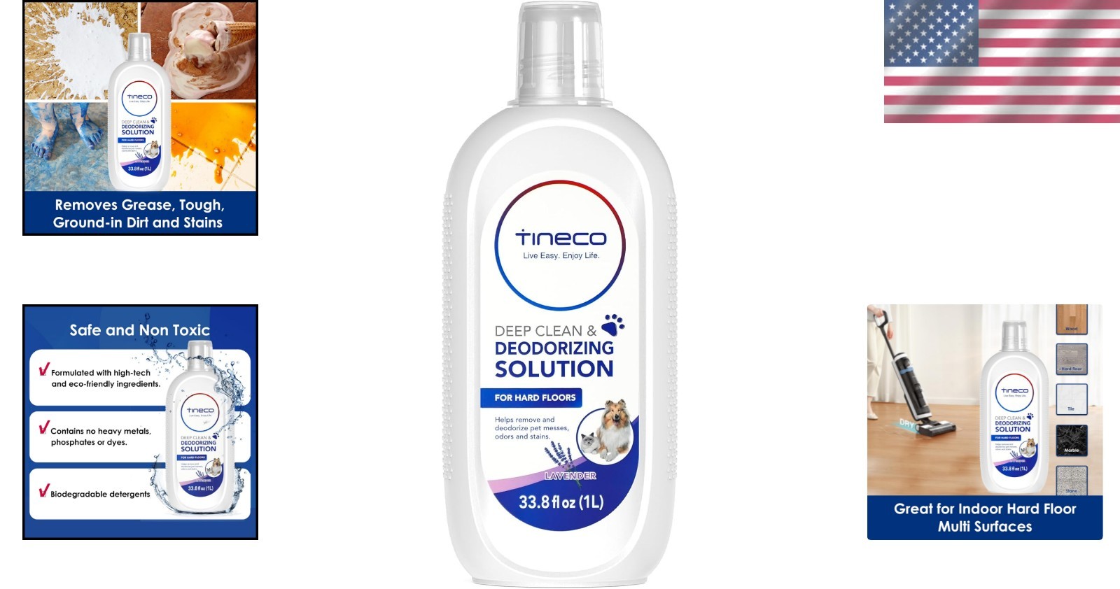1L Lavender Scent Floor Cleaning Solution – Eco-Friendly & Deep Cleaning Power