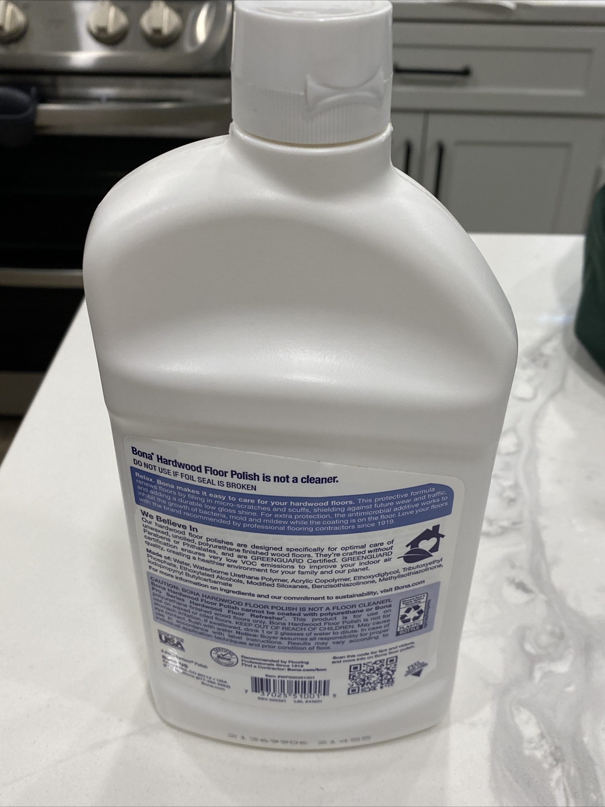 Bona 32 oz. Low-Gloss Hardwood Floor Polish