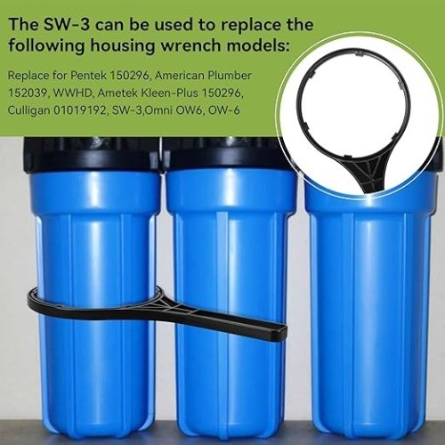 Water Filter Wrench Replacement for 150296 Spanner Wrench Fit for 10″ Big Blue H