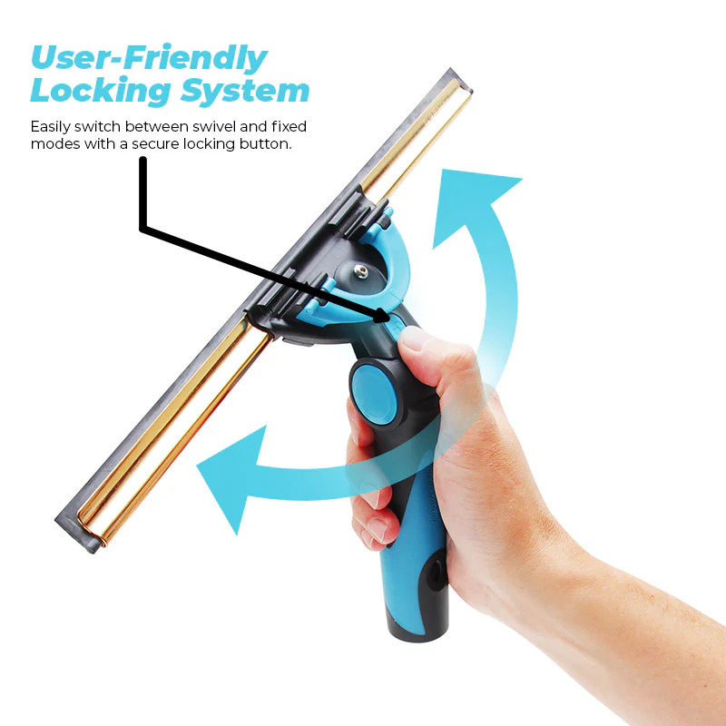 Moerman Excelerator 2.0 Brass Channel Squeegee Complete