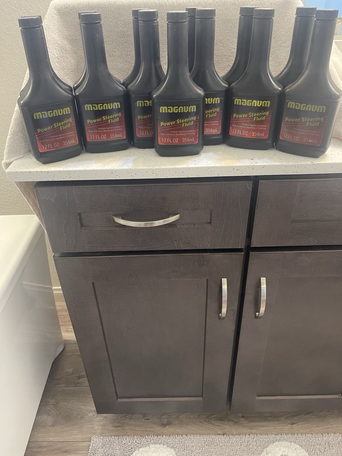 NEW MAGNUM 12-oz. Power Steering Fluid – Pack of 13 Protects against corrosion