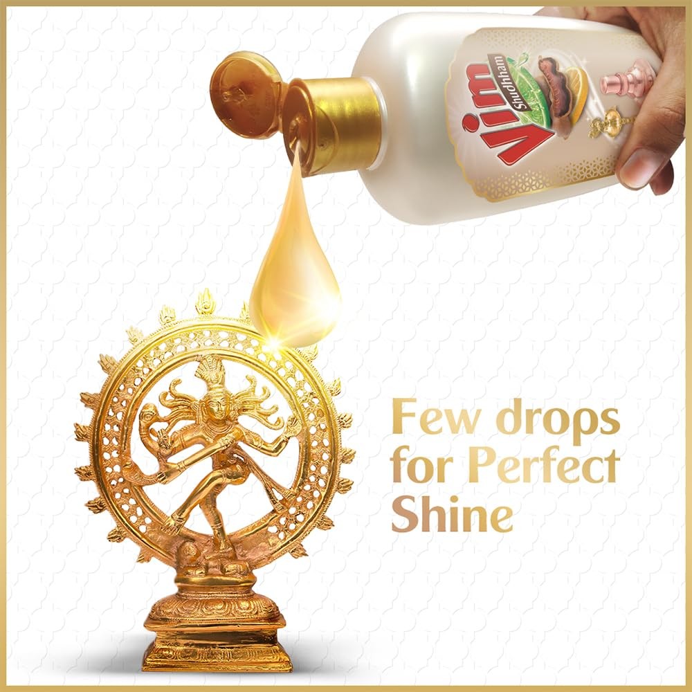 Vim Shudhham Cleaning Gel for Copper, Brass, 250ml