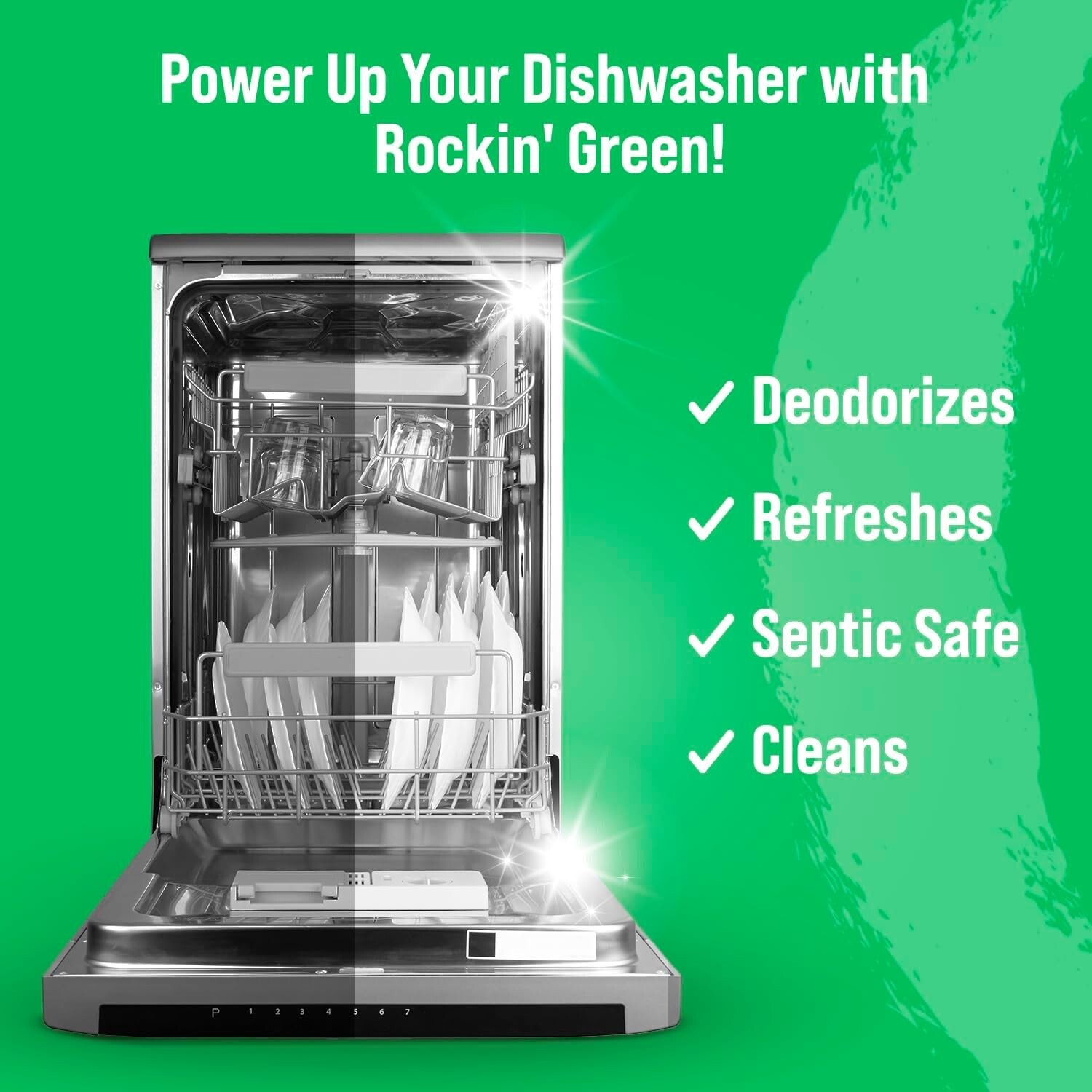 Dishwasher Cleaner Tablets (8 Pack) – Septic Safe Dishwasher Cleaning Tablets