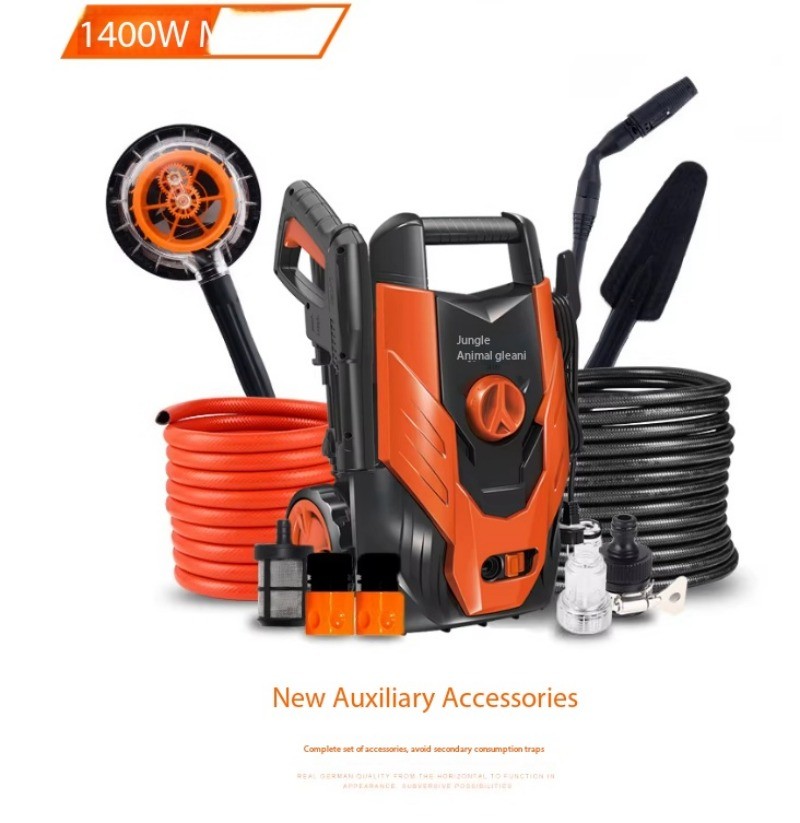 High-Pressure Car Wash Machine for Home Use 220V Fully Automatic Brush Car Washe