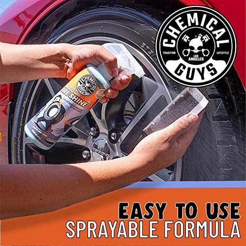Chemical Guys Tire Kicker Extra Glossy Tire Shine Spray 16 oz Rubber Vinyl Trim