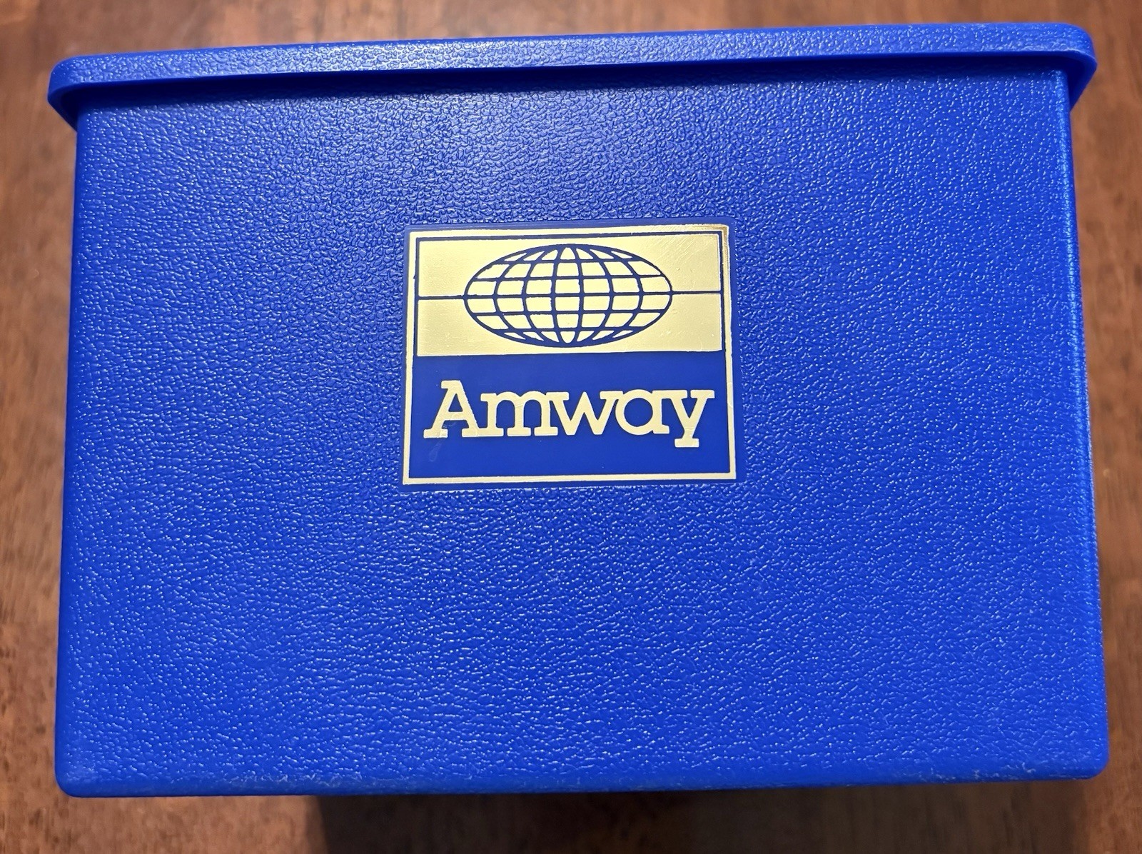 Vintage Amway Cleaner Caddy (bucket, Carrier) Blue