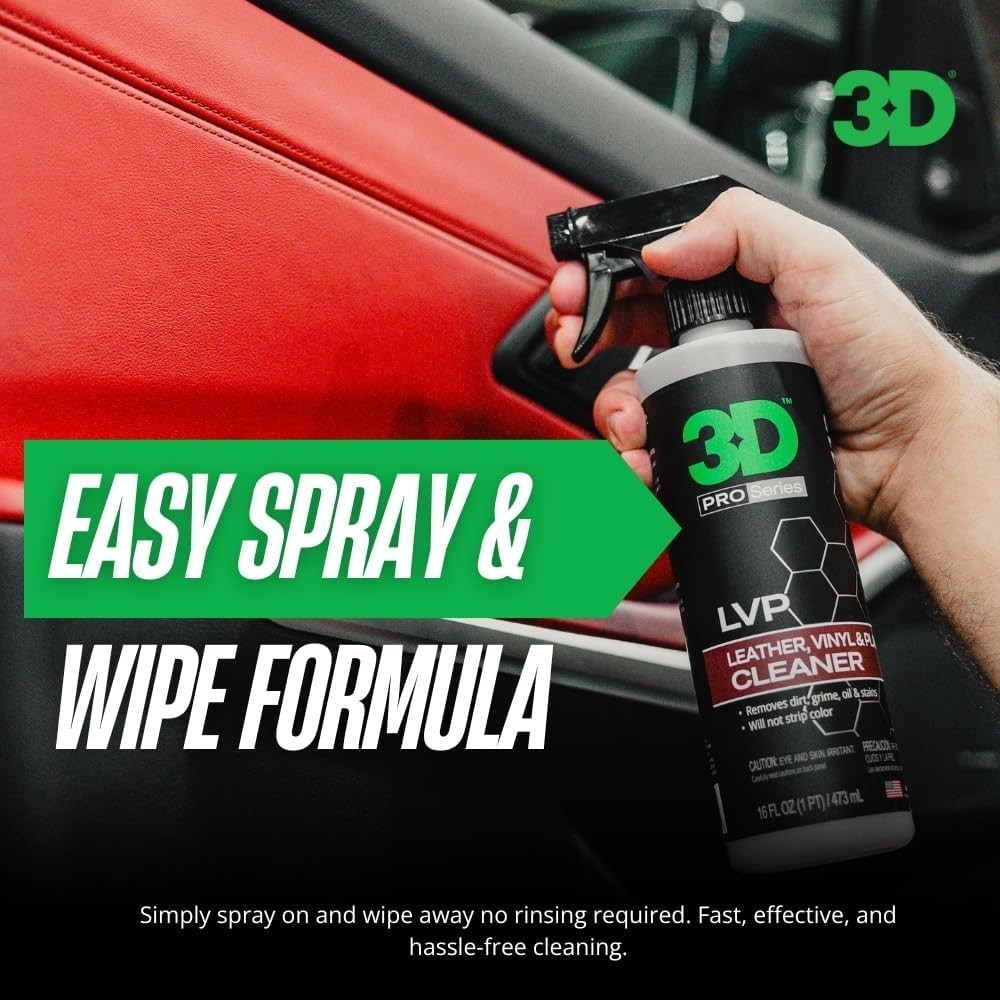 Eco-Friendly LVP Interior Cleaner – 1 Gallon for Leather, Vinyl & Plastic Care