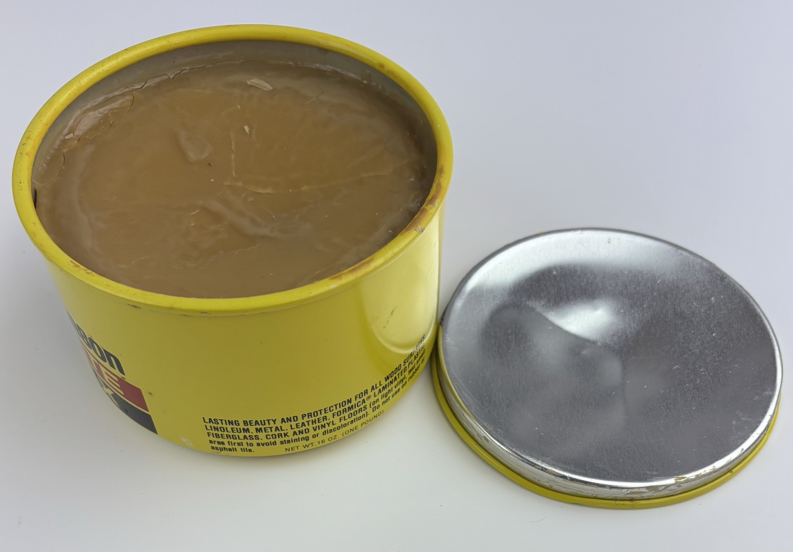 SC Johnson Paste Wax 100% FULL Original Formula 21 Oz DISCONTINUED Made In USA