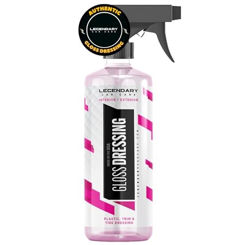 Legendary – Tire Shine Spray & Plastic Restorer – Water Gloss Dressing 16oz