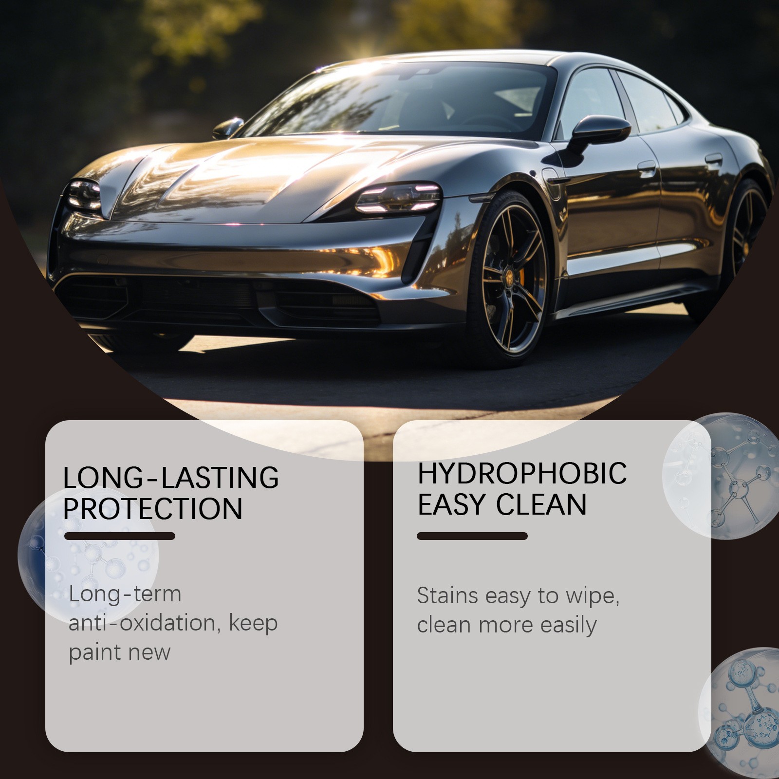 1~3PCS Nano Quick Coat Restore Spray Fast Coating Protection for Car 120ml