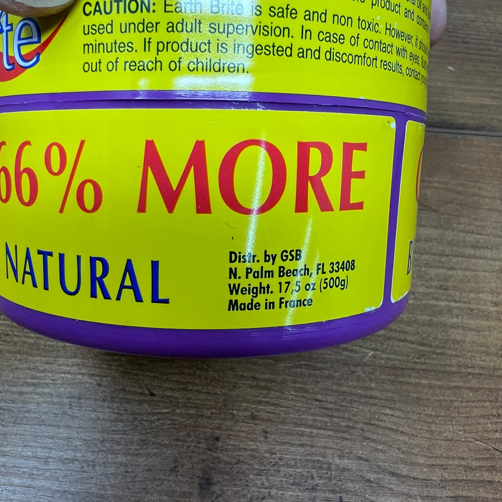 NEW Original Earth Brite Natural All Purpose Cleaner 17.5 oz Lavender France NOB