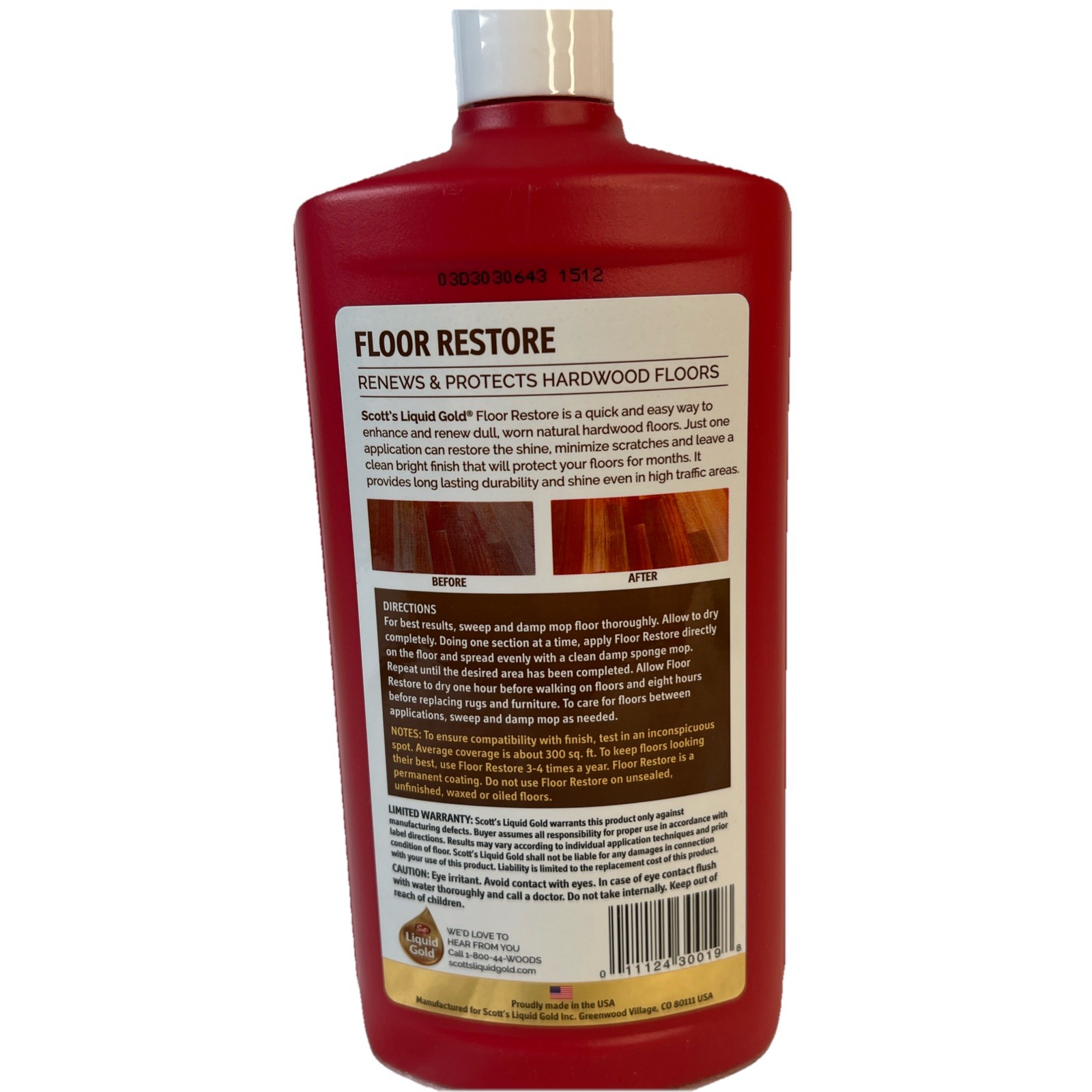 *NEW* Scott’s Liquid Gold Restore Renews & Protects Hardwood Floors Quick & Easy