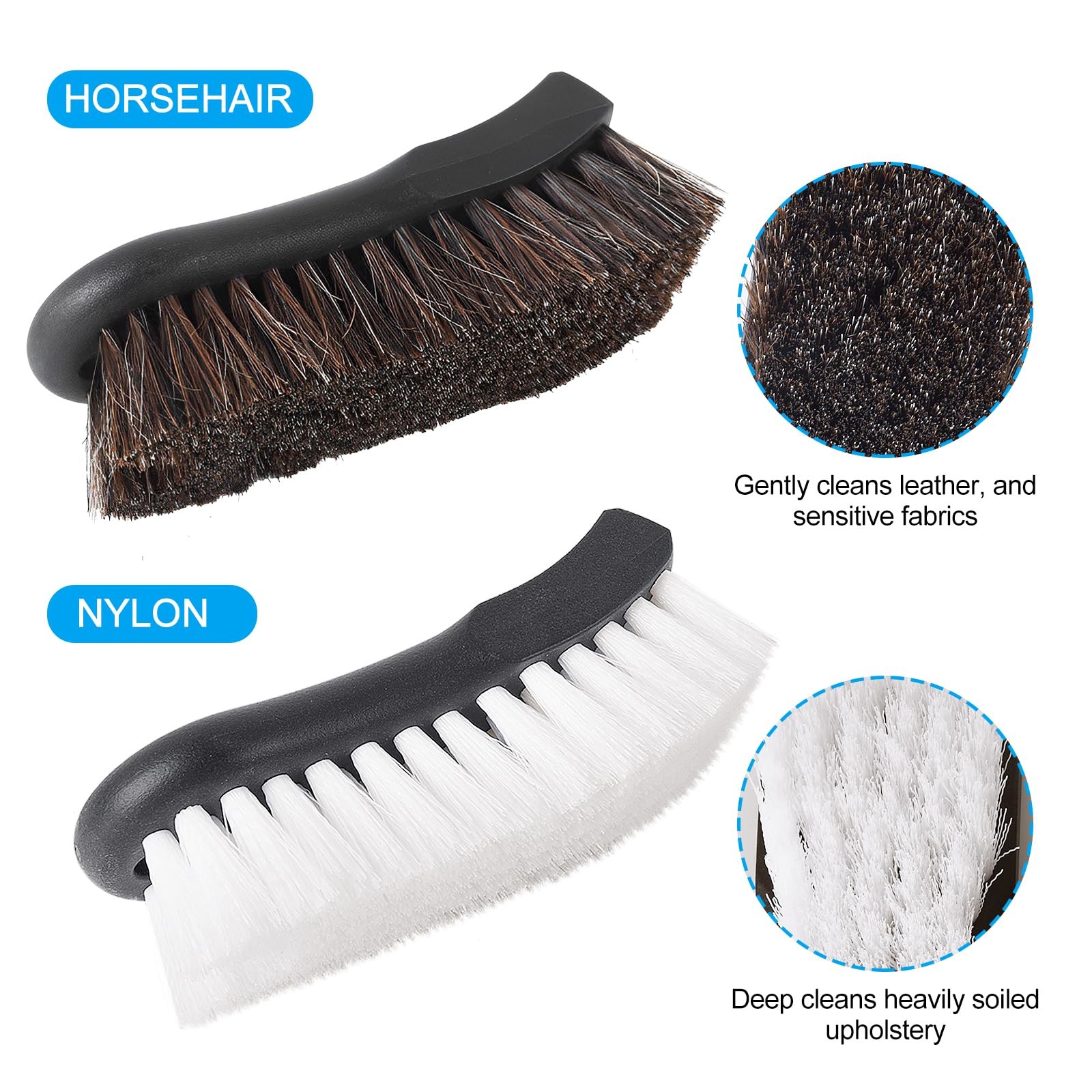 Upholstery Brush, Upholstery Brush Set, Leather Cleaning Brush, Carpet Brush …