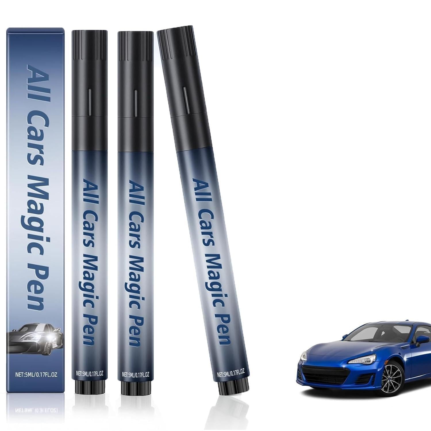 3Pcs Magic Scratch Removal Pen for Cars – Quick Fix for Scratches & Paint Damage