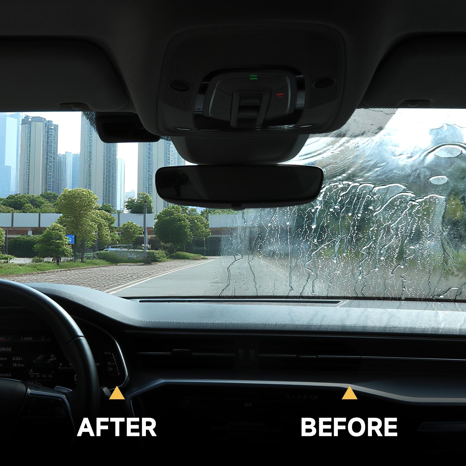 Ceramic Coating Spray for Windshield Protection | Long-Lasting Rain Repellent