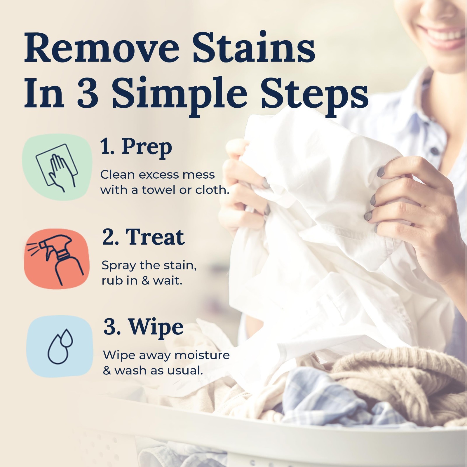 Messy Eater Stain Remover Spray & Refill Pouch – 16oz Each, Tough on Stains