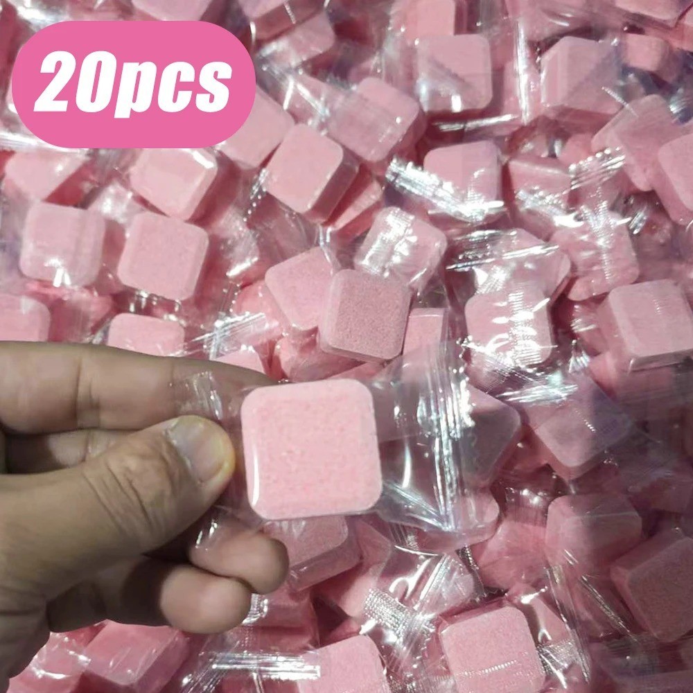 3-20Pcs Toilet Cleaning Tablets – Strong Stain Remover & Deodorant for Bathroom