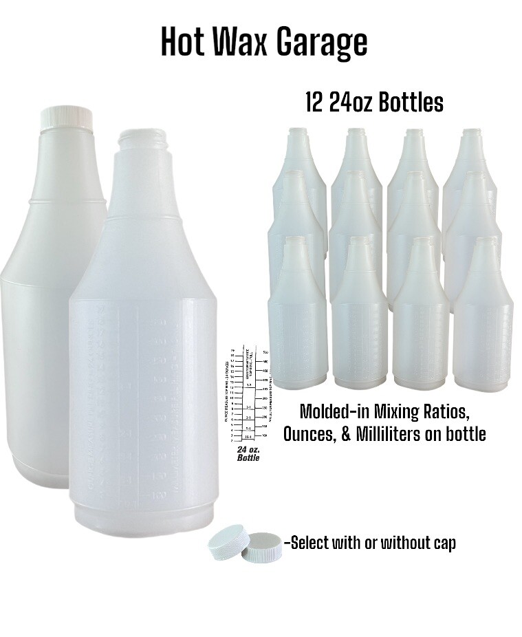Empty 32oz Heavy Duty Plastic Bottles 28/400 Neck – 6 pack