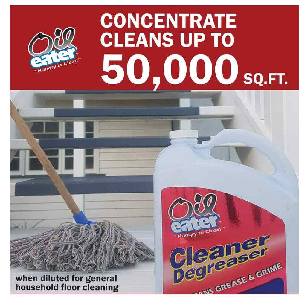 Oil Eater Cleaner Degreaser 1 Gal Color Safe Non Corrosive Concentrated Liquid