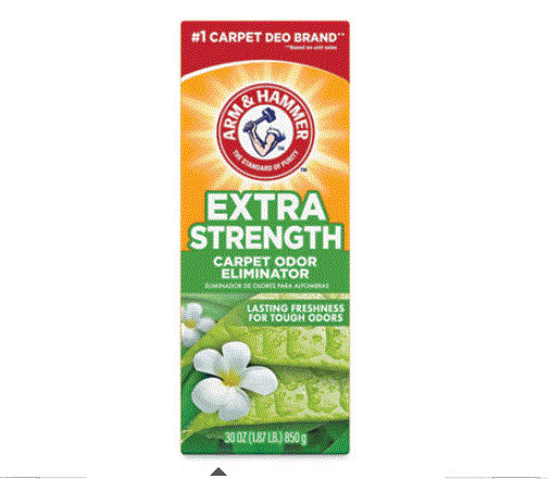 Deodorizing Carpet Cleaning Powder, Fresh Scent, 30 oz Box, 6/Carton