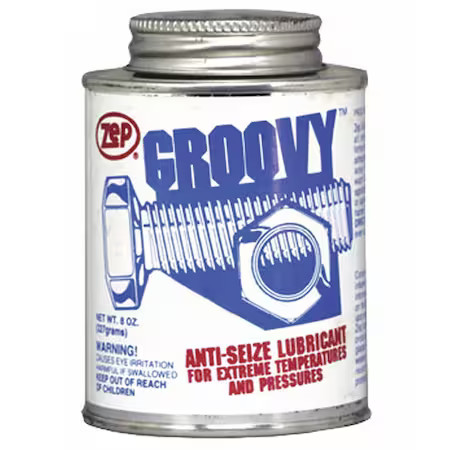 Zep 068701 Groovy Paste, Anti-Seize, 8 Oz., Pk12