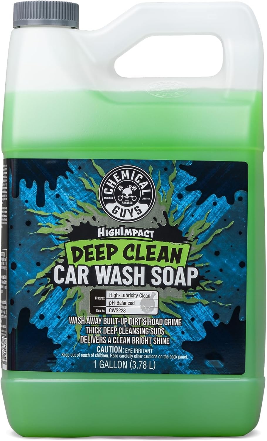 Chemical Guys High Impact Car Wash Soap Deep Cleaning Vehicle Shampoo