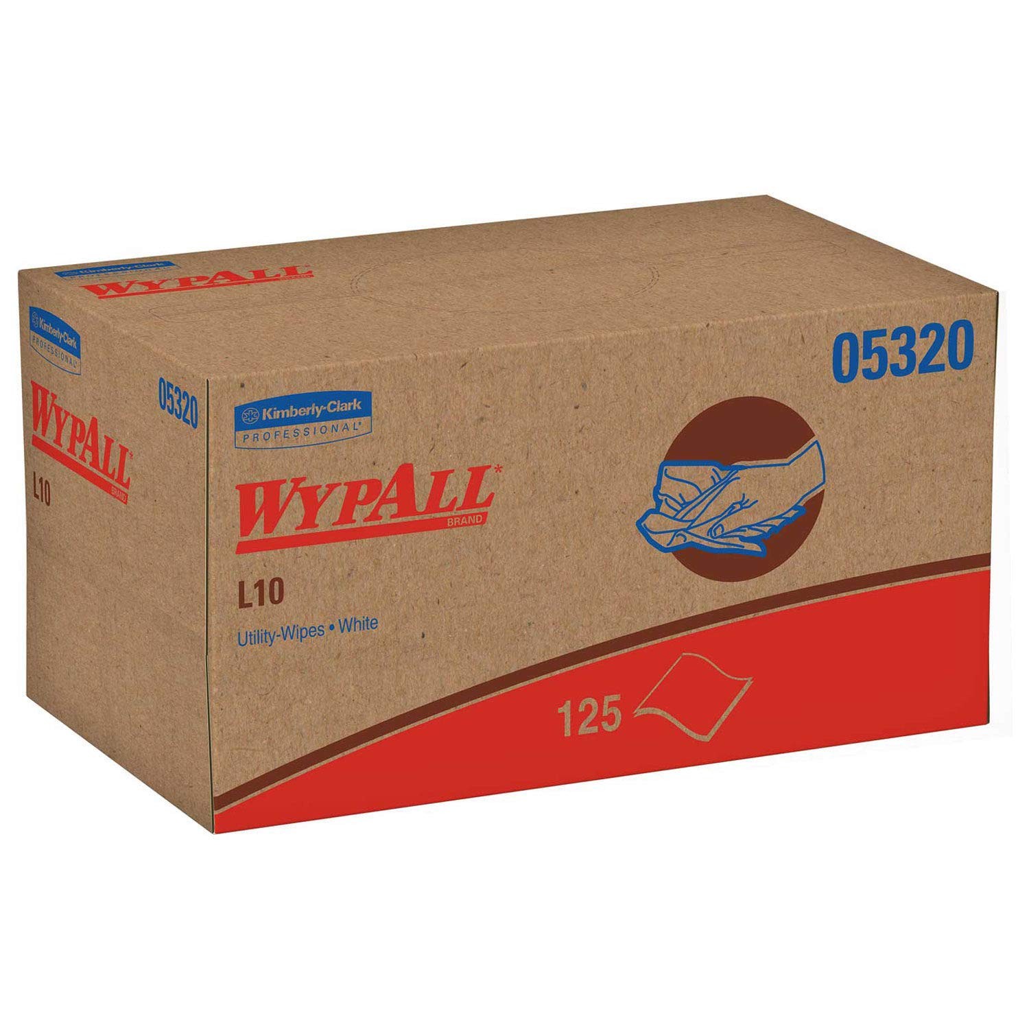 KCC05320 – Kimberly Clark 05320 WYPALL L10 Utility Wipes