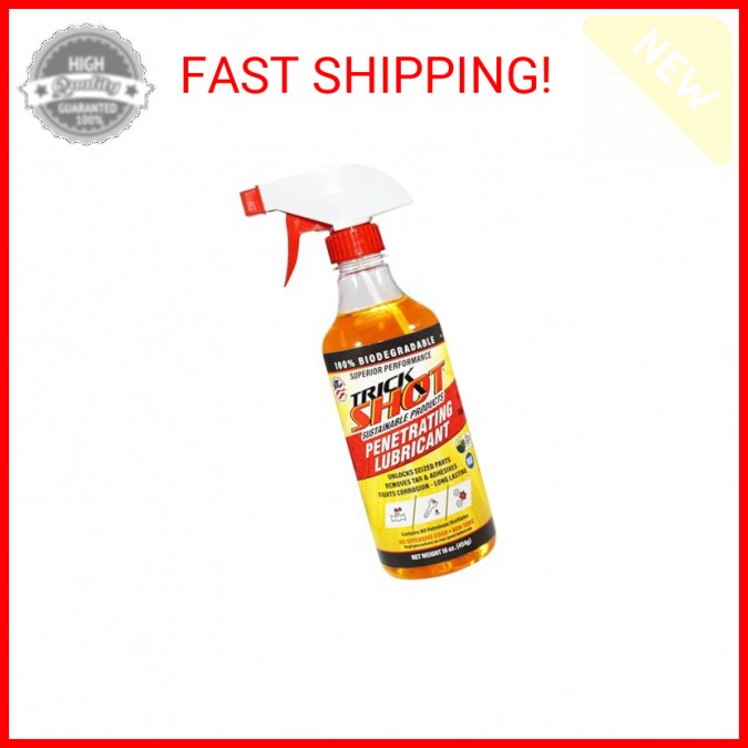 Trick Shot – 3-in-1 Penetrating Lubricant Oil – Biobased Food Grade Industrial O
