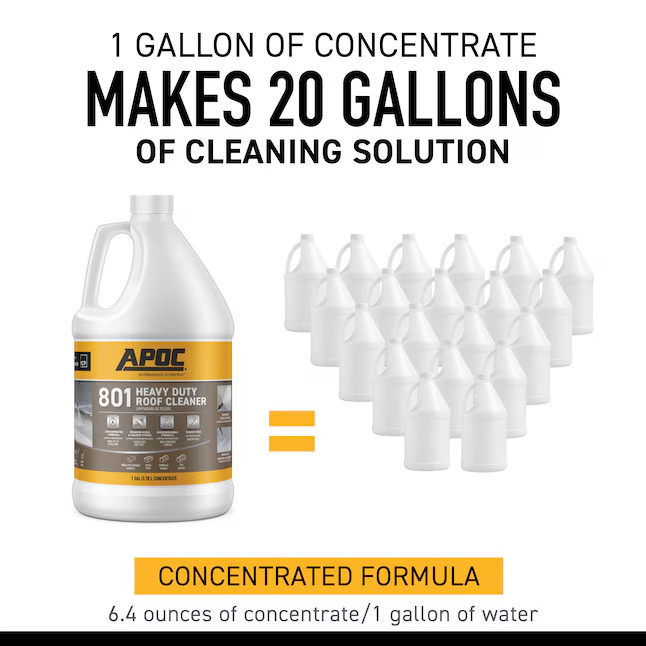 APOC 1-gallon Multi-surface Concentrated Outdoor Cleaner