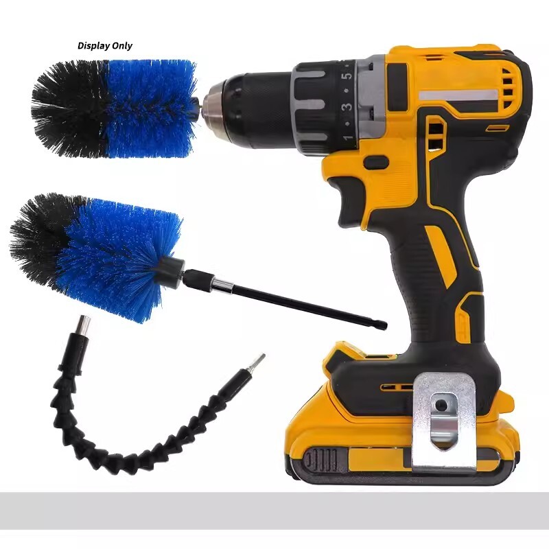 Electric Drill Cleaning Brush Power Scrubber for Clean Bathroom Toilet Home Tool