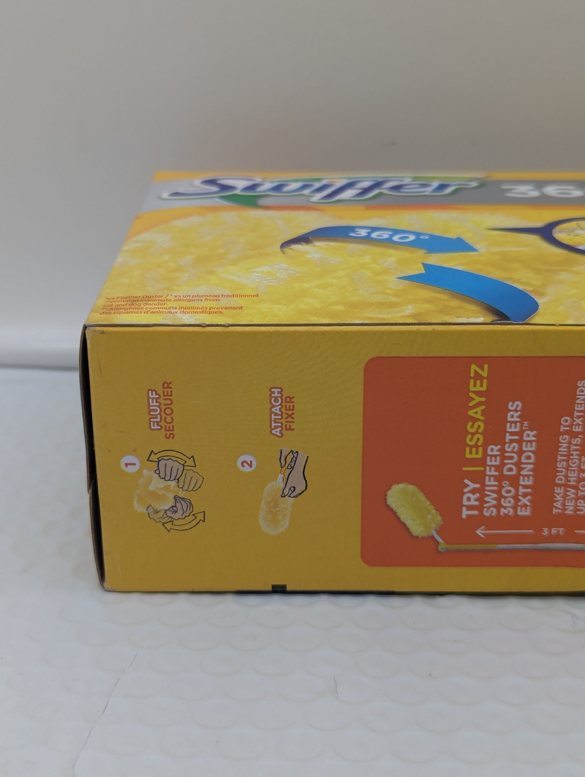 2016 Swiffer duster 360 Pet Refills Unscented 3 Pack Brand New Sealed