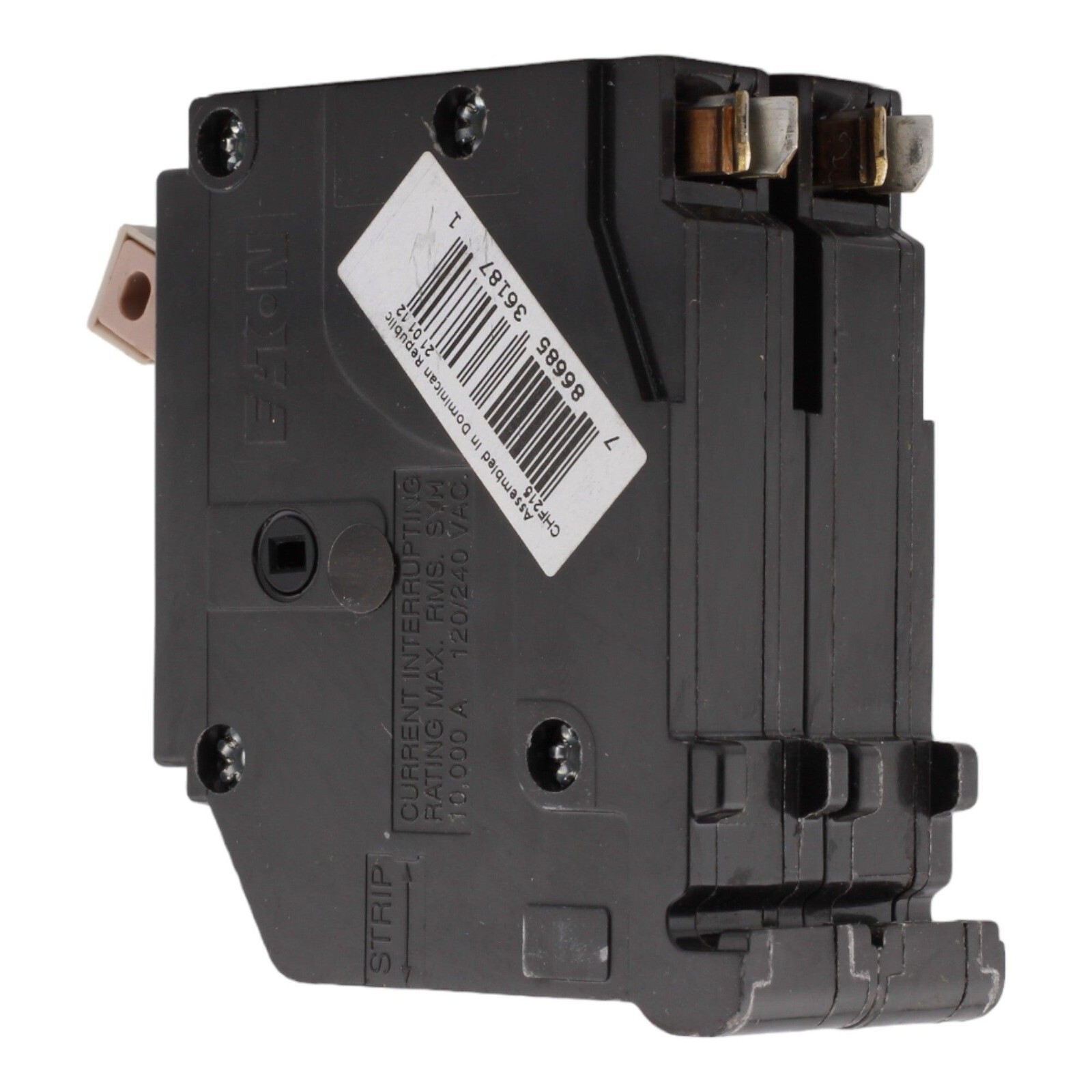 NEW Eaton CHF215 15 Amp Double Pole 240V Plug-In Standard Trip Circuit Breaker
