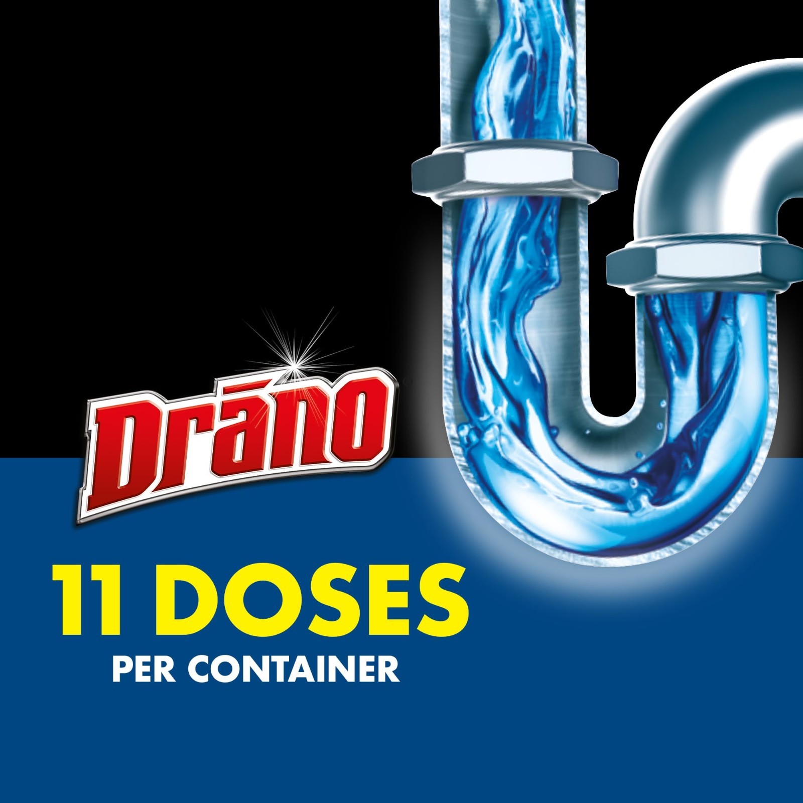 Drano Commercial Line 17.6 oz. Kitchen Granules Clog Remover