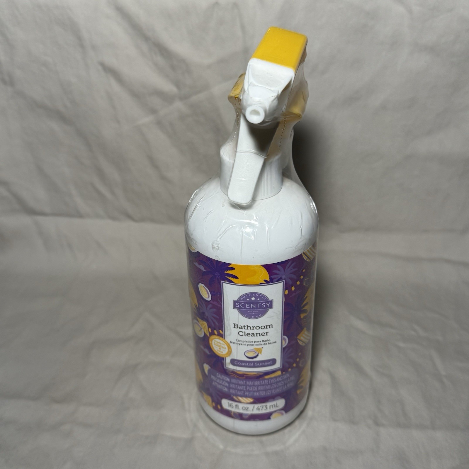 Scentsy Bathroom Cleaner Coastal Sunset 16 fl oz New Sealed Spray Bottle