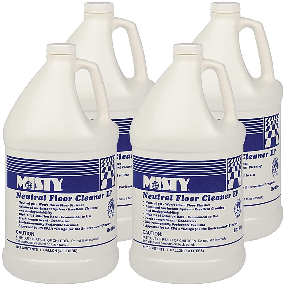 MISTY Optimax Neutral Floor Cleaner EP – 1 Gallon (Case of 4) 1033704 – Advanced